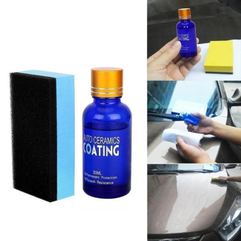 Kit Keramikbeschichtung Auto — Dauerhafte Brillanz & hydrophobe Oberfläche 