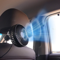 Mini ventilátor do auta — Efektivní chlazení během jízdy 
