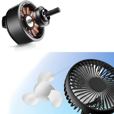 Mini ventilátor do auta — Efektivní chlazení během jízdy 