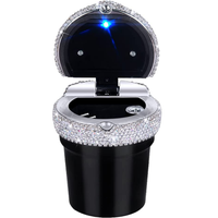 Brilantní mini popelník do auta - elegantní design a kouřotěsný uzávěr