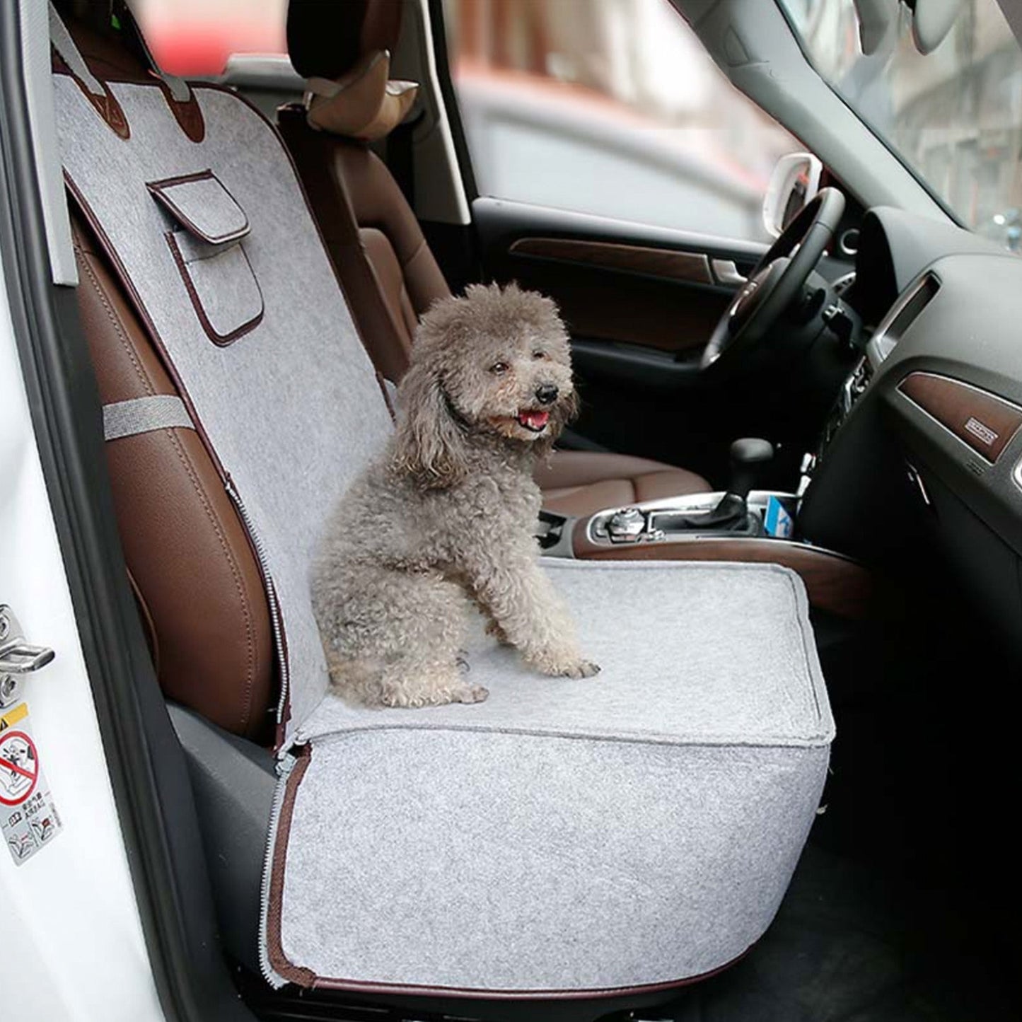 Funda de Auto para Perros – Perfecta para Perros de Tamaño Pequeño y Mediano 