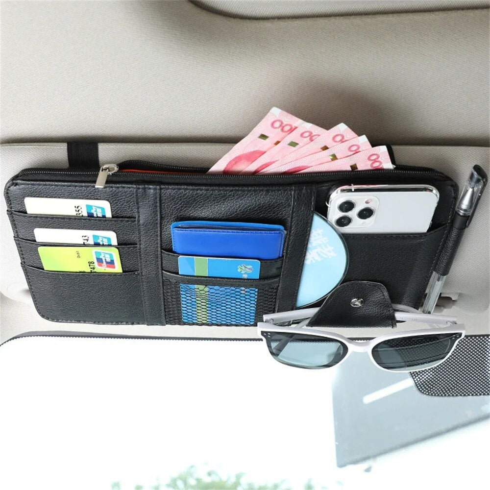 Car Organizer for Sun Visor — Keep Your Accessories Within Reach 