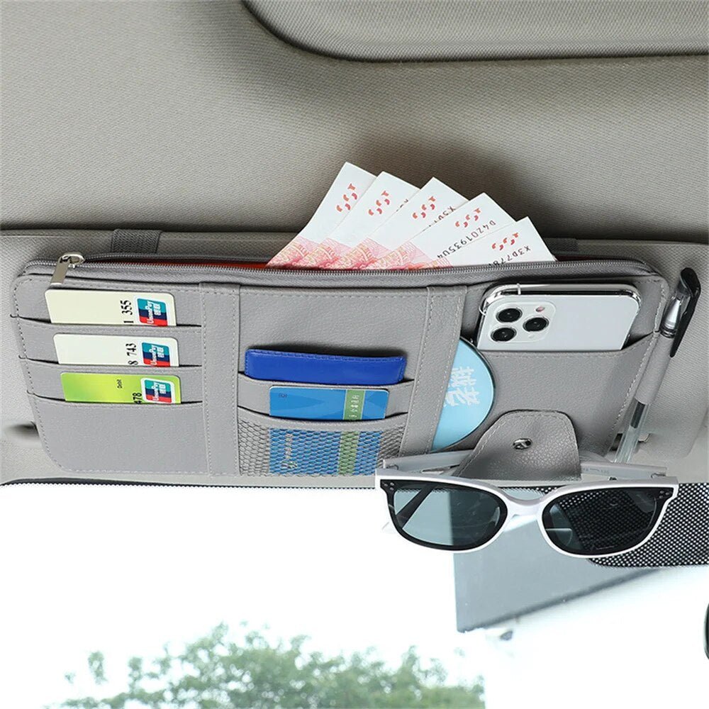 Car Organizer for Sun Visor — Keep Your Accessories Within Reach 