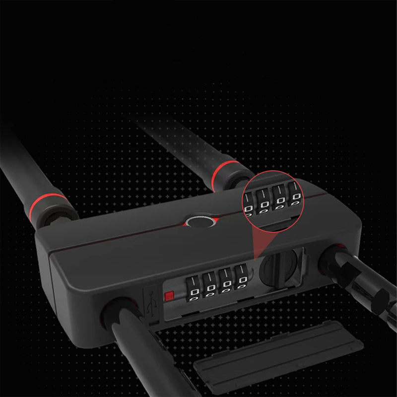 Antivol de bicicletă conectat Bluetooth & amprentă 